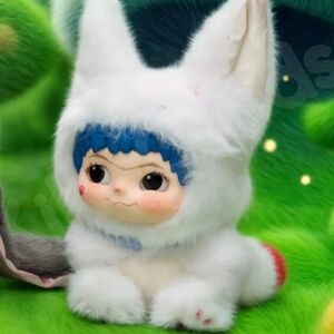 Wakuku Fox & Bunny Trick Or Treat Series Plush/Bag Charm - NIB - Cool Fox